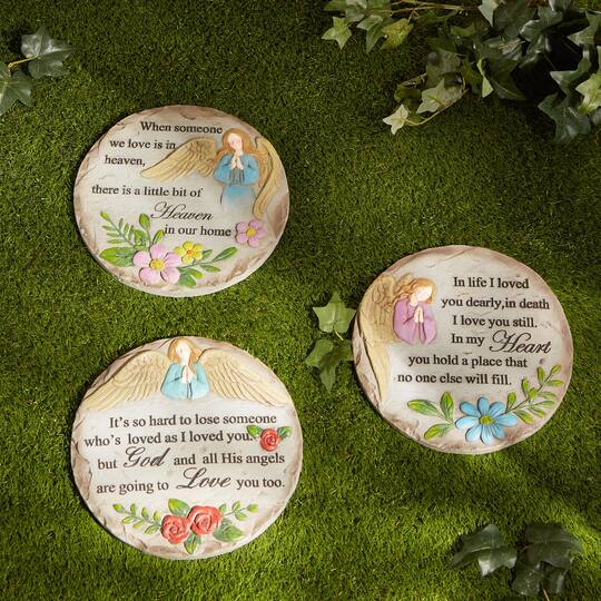 9.75" Hard To Lose Someone You Loved Memorial Stepping Stone